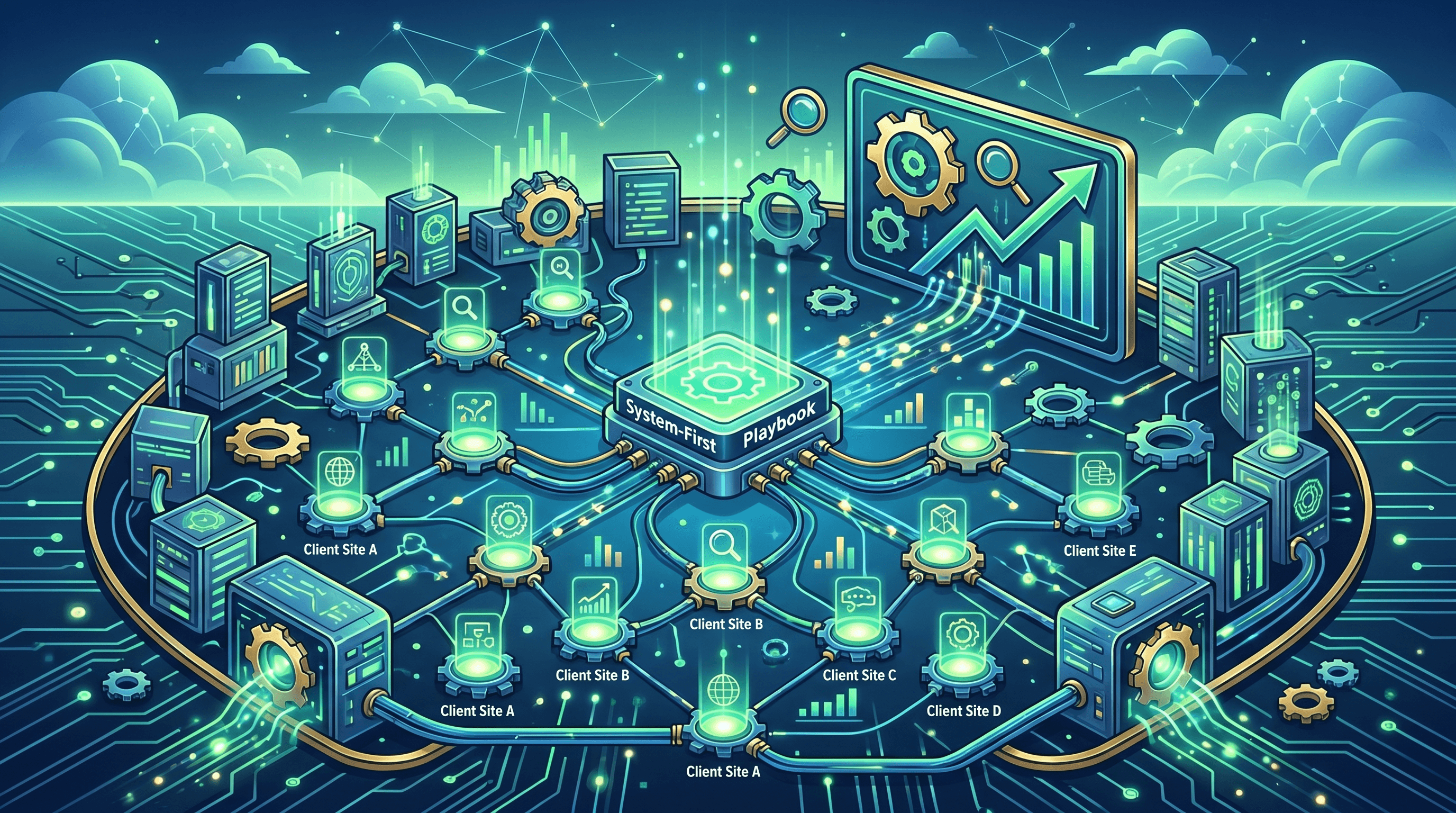 Managing SEO for Dozens of Client Sites Efficiently: The System-First Playbook