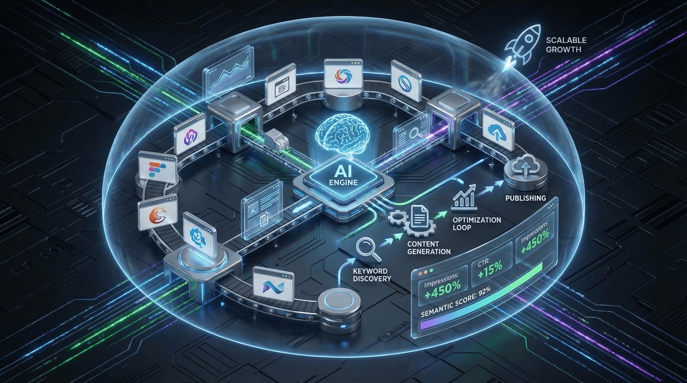 Automated Content Creation for Multiple Websites: Build the System That Scales Itself