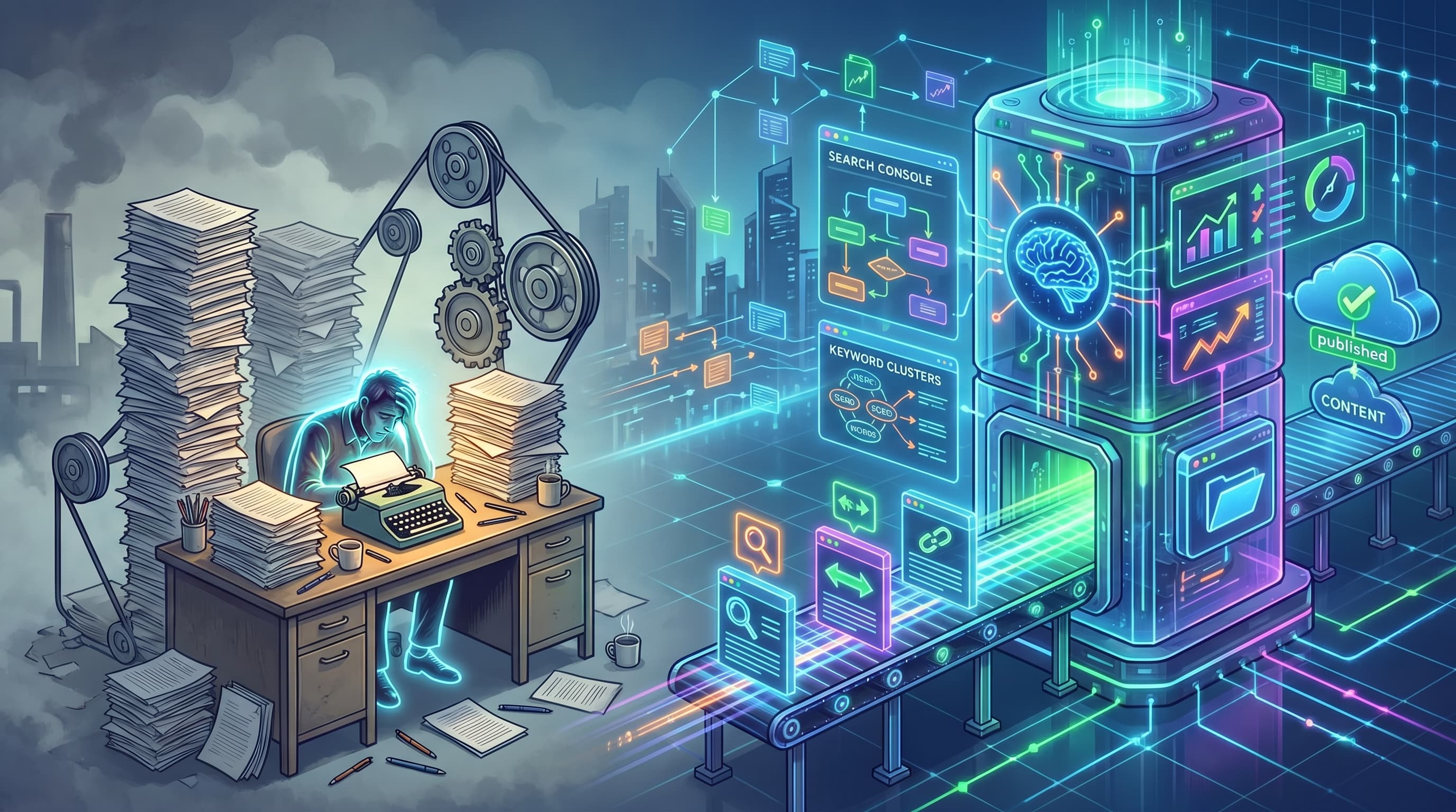 Replace Content Writers with AI SEO Automation