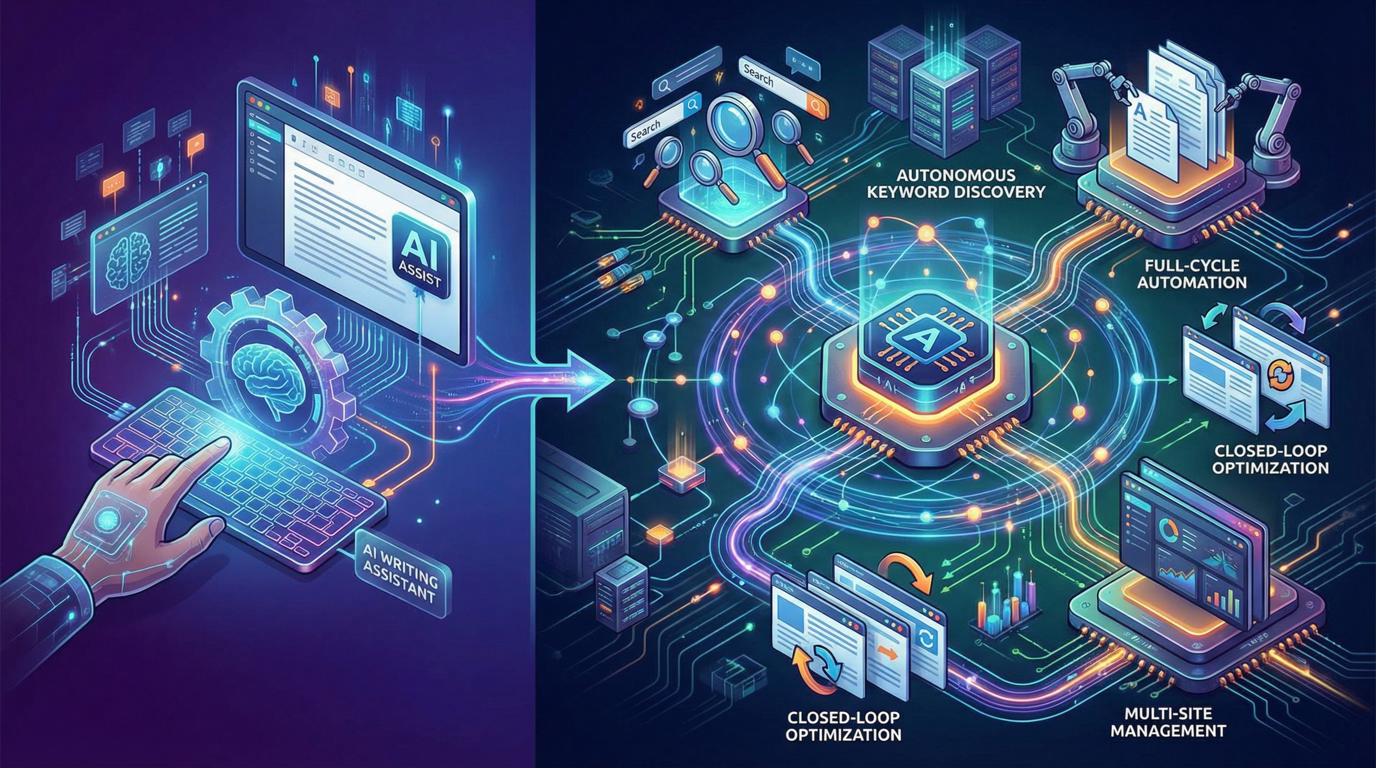 AI Writing Assistant: What They Are, How They Work, and When to Graduate to Full Automation